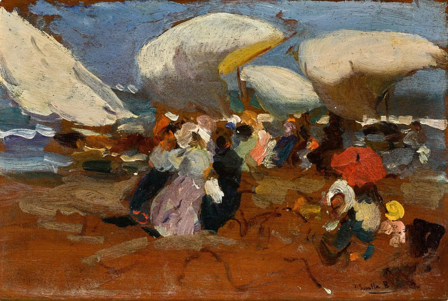 Valencia Strand - Joaquín Sorolla