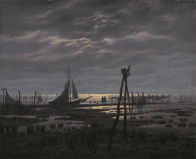 Mosestrand - Caspar David Friedrich