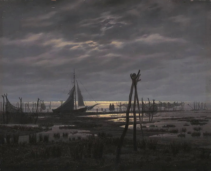 Mosestrand - Caspar David Friedrich