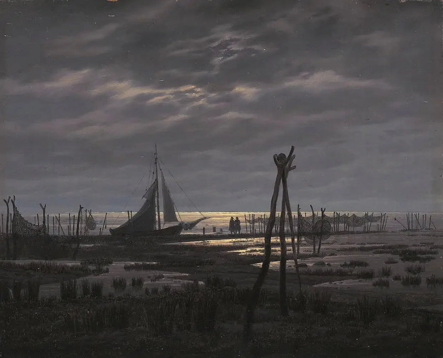 Mosestrand - Caspar David Friedrich