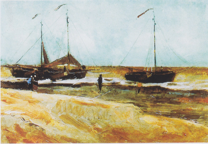 Stranden i Scheveningen - Vincent van Gogh
