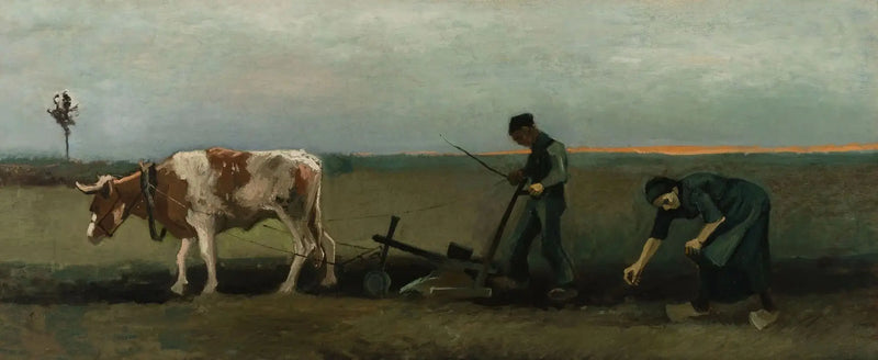 Kartoffelplantage - Vincent van Gogh
