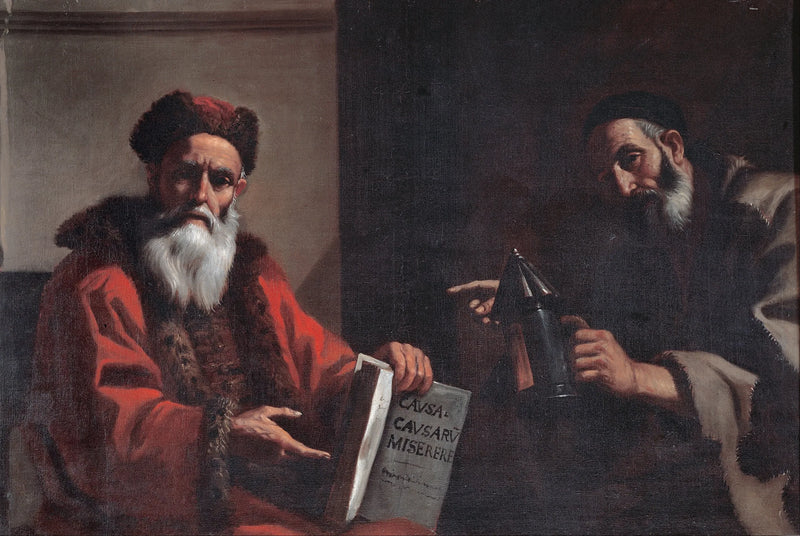 Platon og Diogenes - Mattia Preti