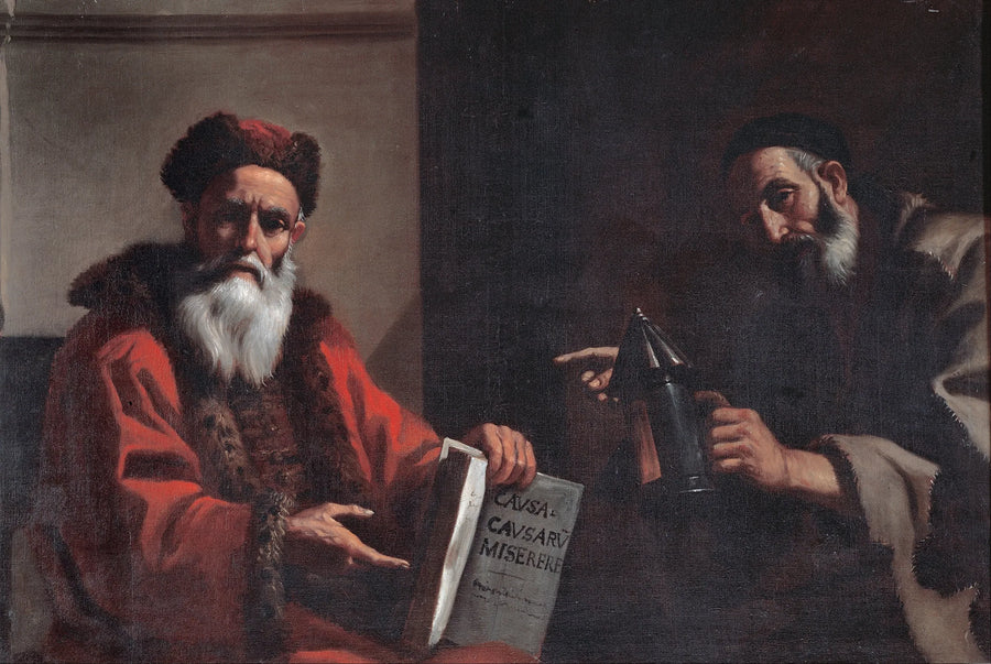 Platon og Diogenes - Mattia Preti