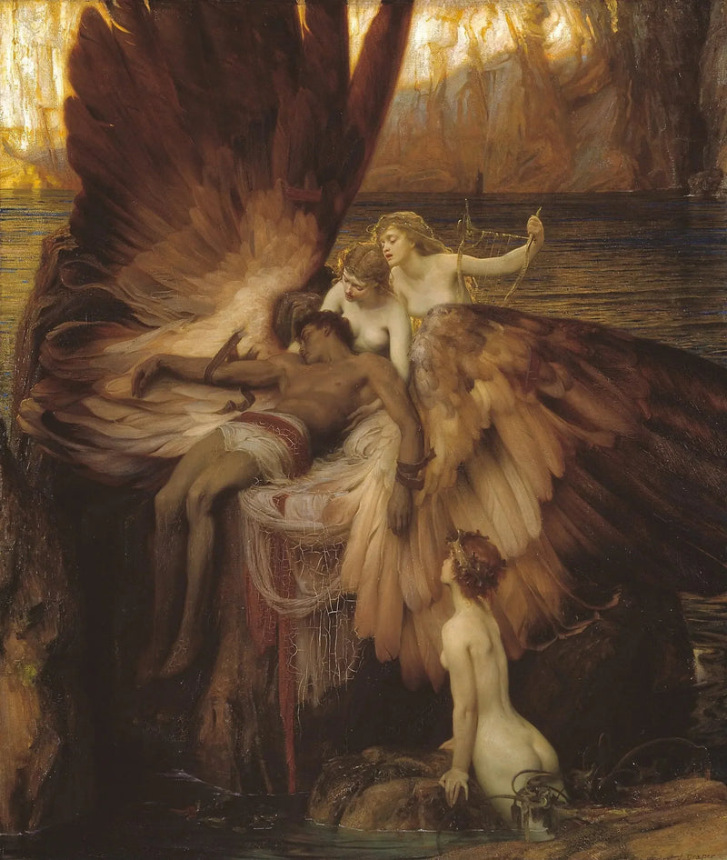Tårer for Ikaros - Herbert Draper