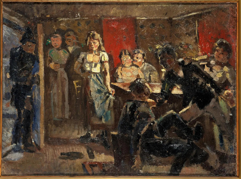 Dykning ved Vaterland - Edvard Munch