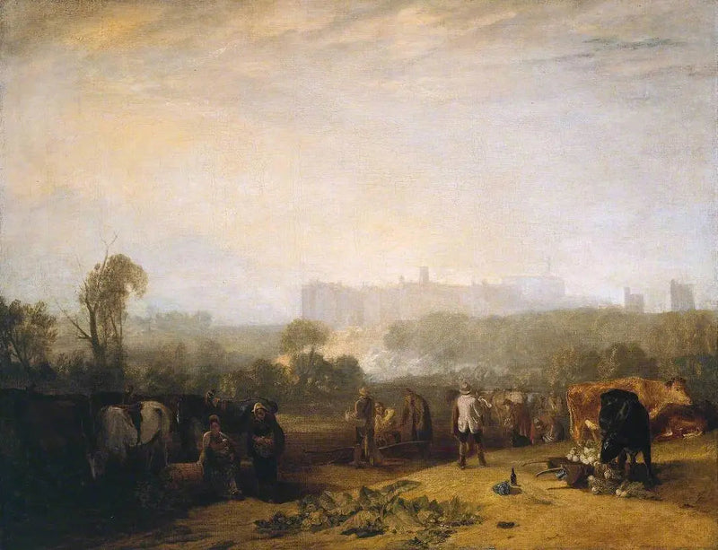 Pløjning af Rødbeder, nær Slough (‘Windsor’) - J. M. W. Turner