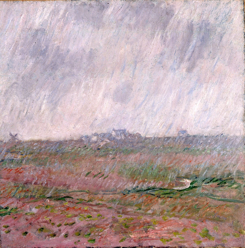 Regn i Belle-Île W1120 - Claude Monet