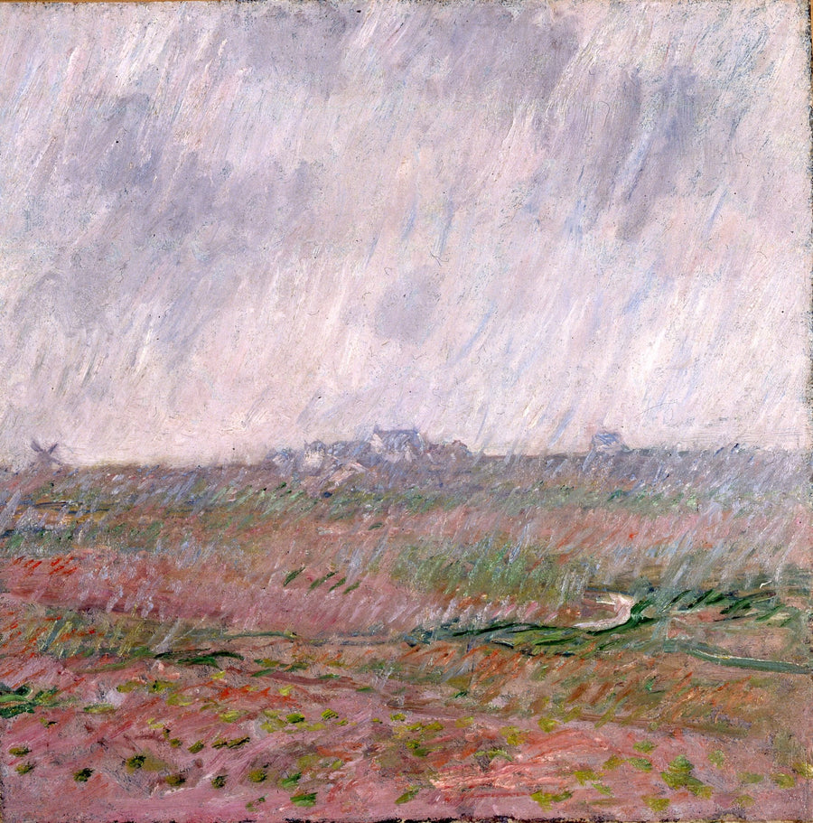 Regn i Belle-Île W1120 - Claude Monet