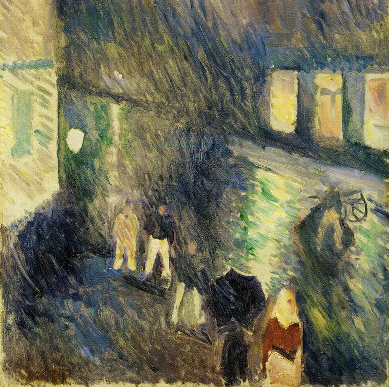 Efterårsregn - Edvard Munch