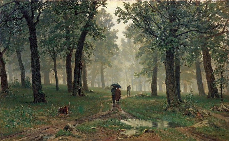 Regn i egenskoven - Ivan Chichkine
