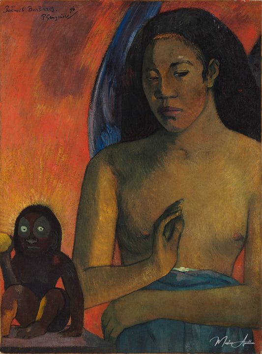 Poémes barbares - Paul Gauguin - Reproductions de tableaux et peintures haut de gamme