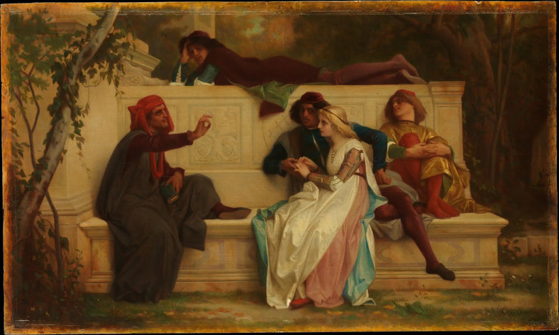 florentinsk digter - Alexandre Cabanel