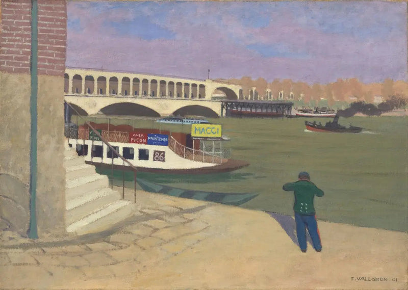 Point du Jour, Seinehavnen - Félix Vallotton