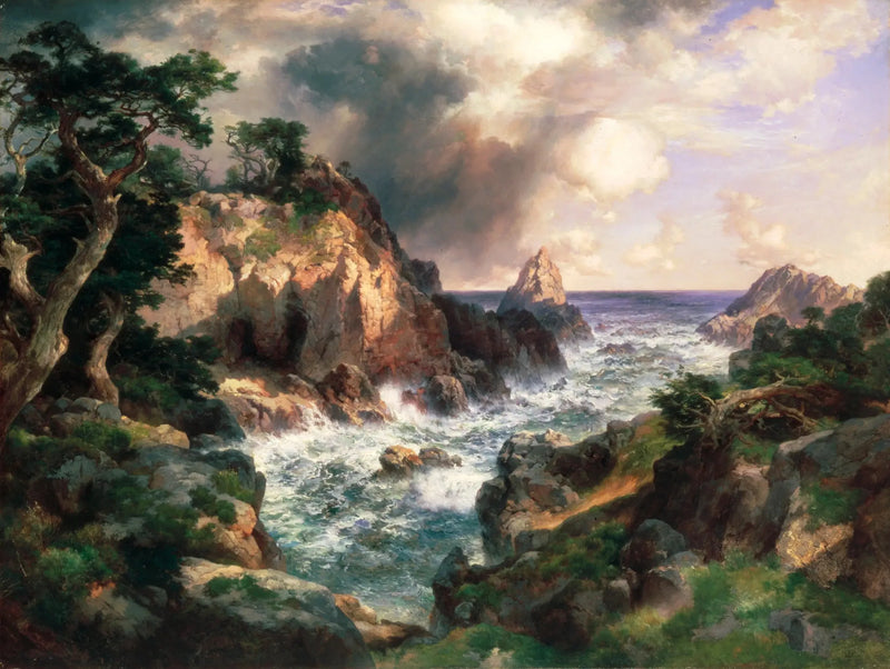 Point Lobos, Monterey, Californien - Thomas Moran