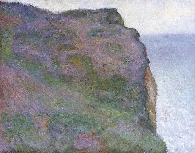 La Pointe du Petit Ailly, gråvejr, Kreeger W1447 - Claude Monet