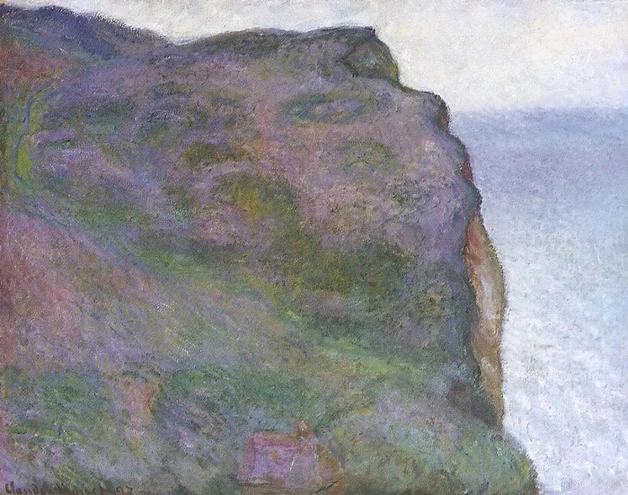 La Pointe du Petit Ailly, gråt vejr - Claude Monet