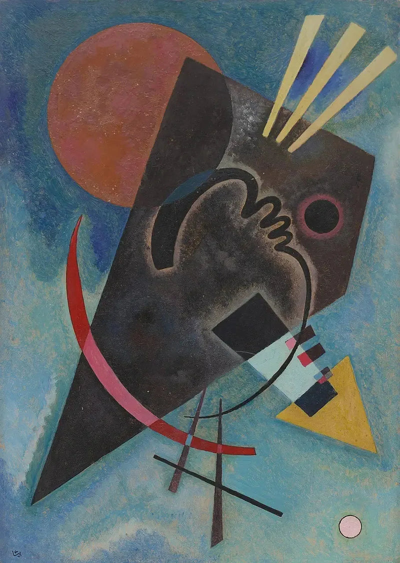 Spids og rund - Vassily Kandinsky