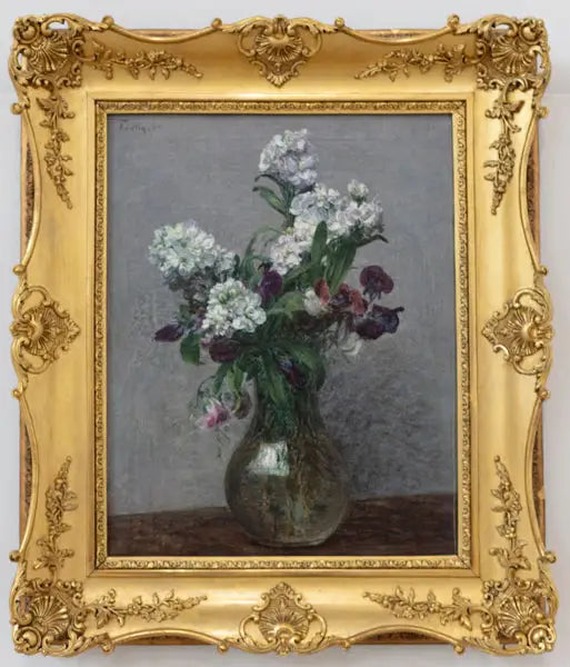 Duftende Vintergækker - Henri Fantin-Latour