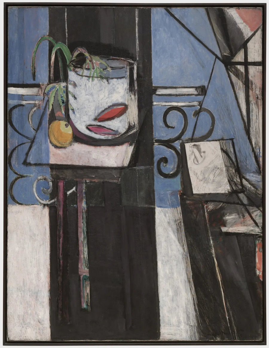 Rød fisk og palet - Henri Matisse