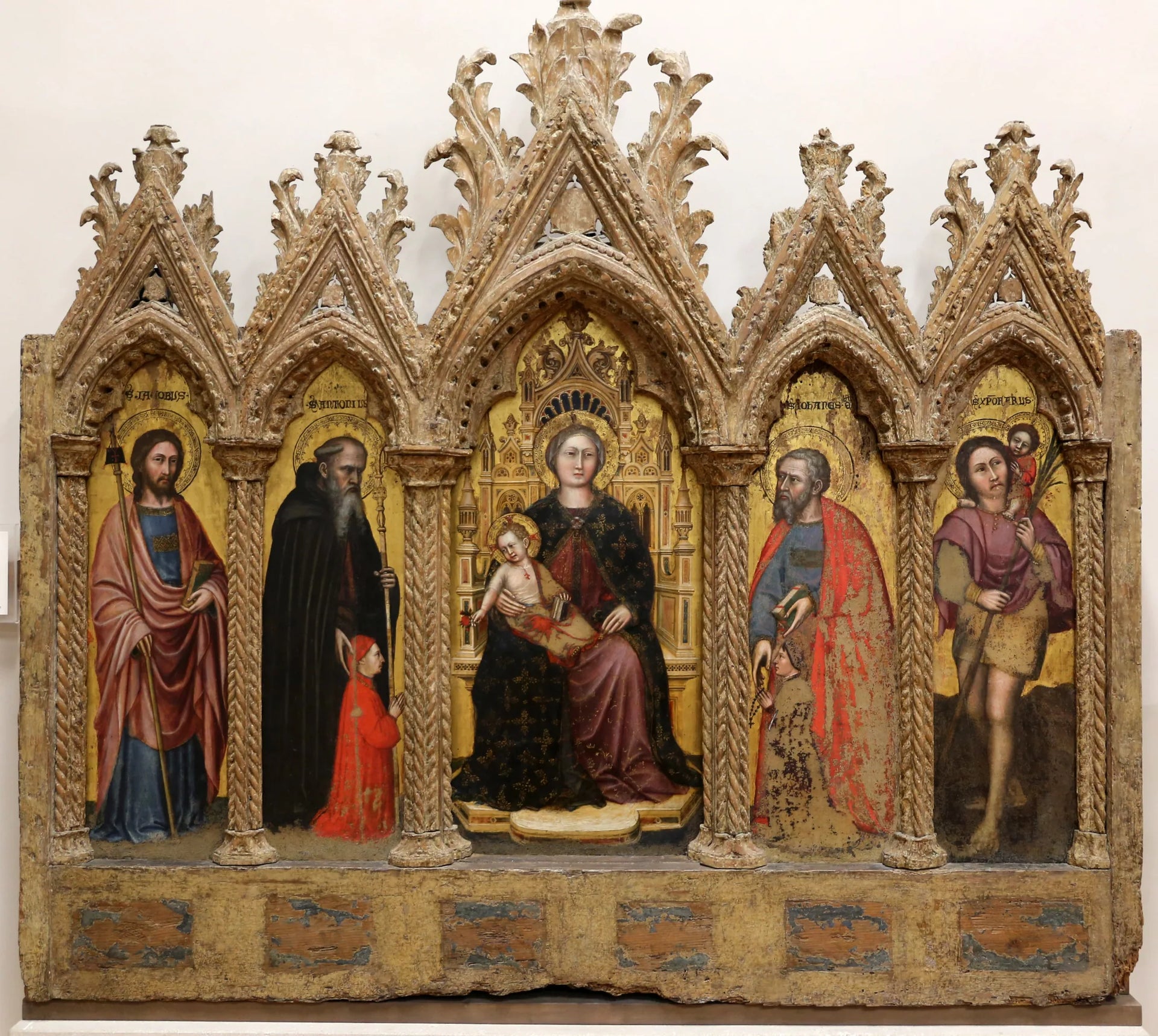 Polittico di Boi - Altichiero da Zevio image 1 tableau peint à l’huile sur toile