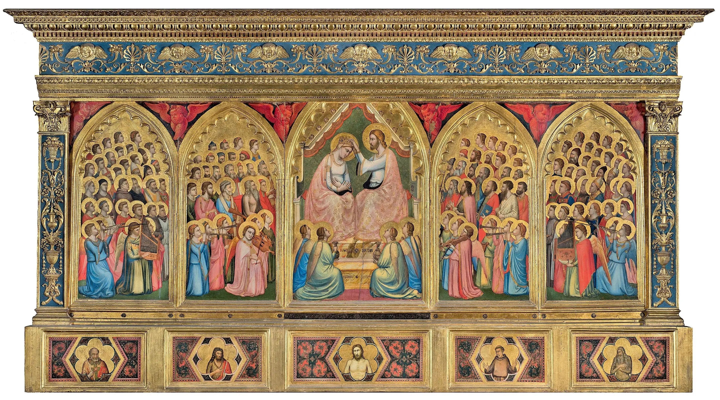 Polyptyque Baroncelli - Giotto - Alpha Reproduction