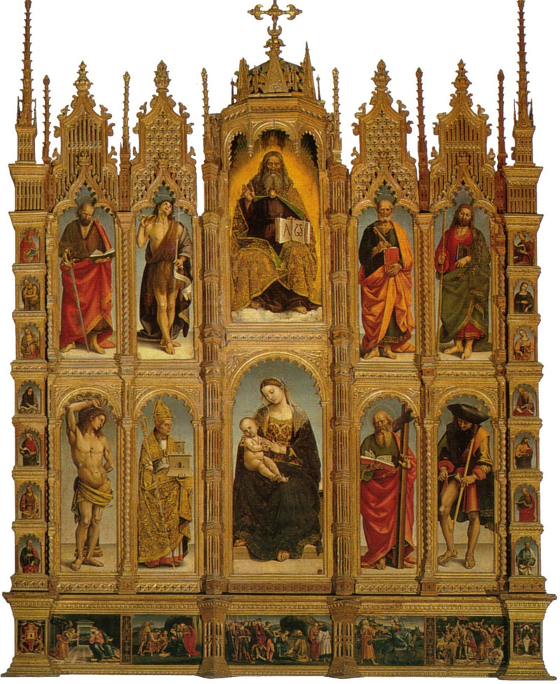 Polyptyk af Arcevia - Luca Signorelli
