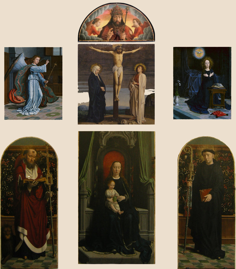 Cervara-polyptyk - Gérard David