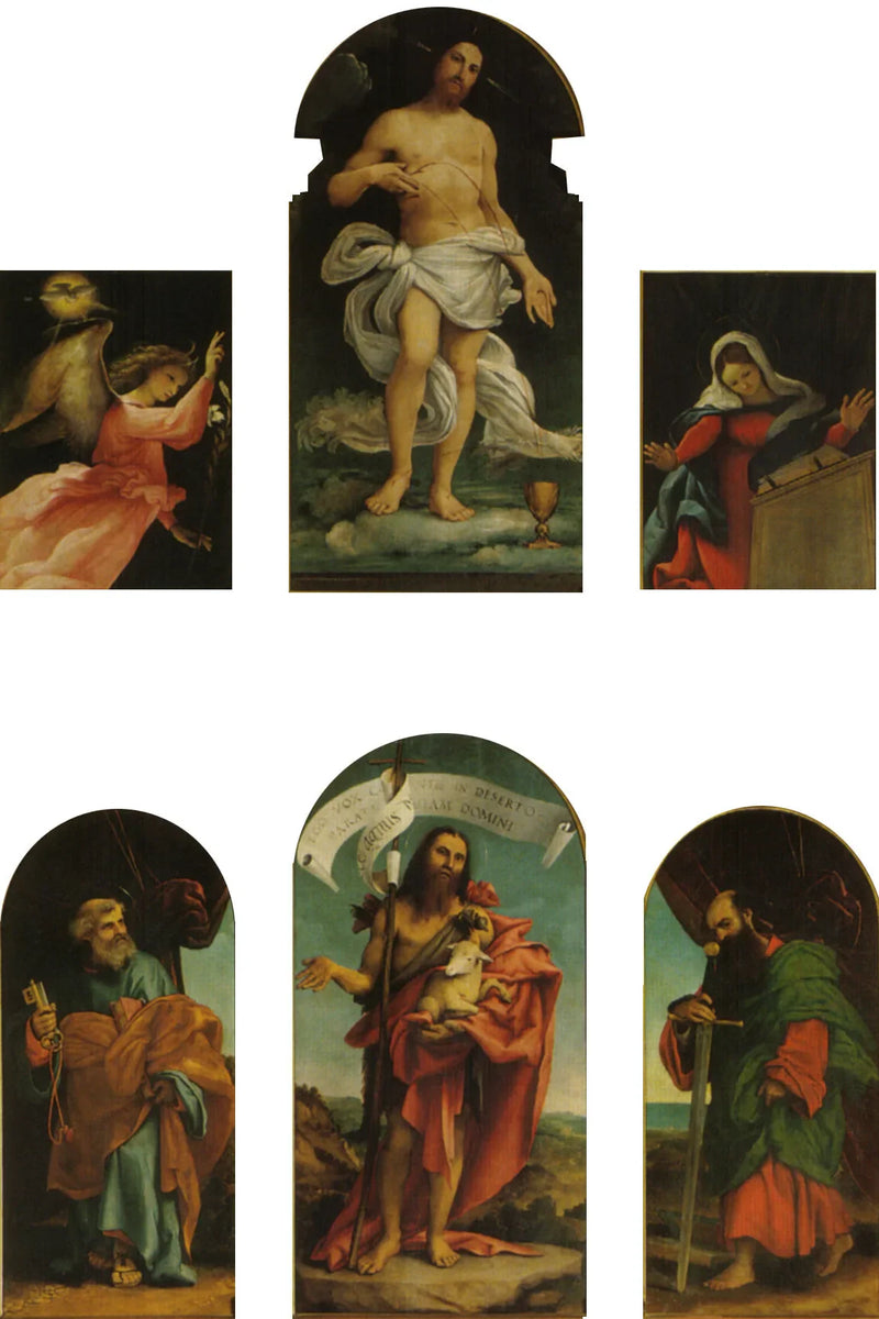 Polyptyk af Ponteranica - Lorenzo Lotto