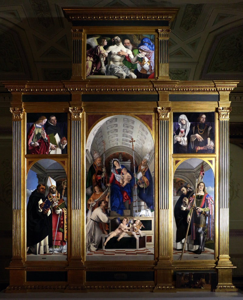 Recanati-polyptyk - Lorenzo Lotto
