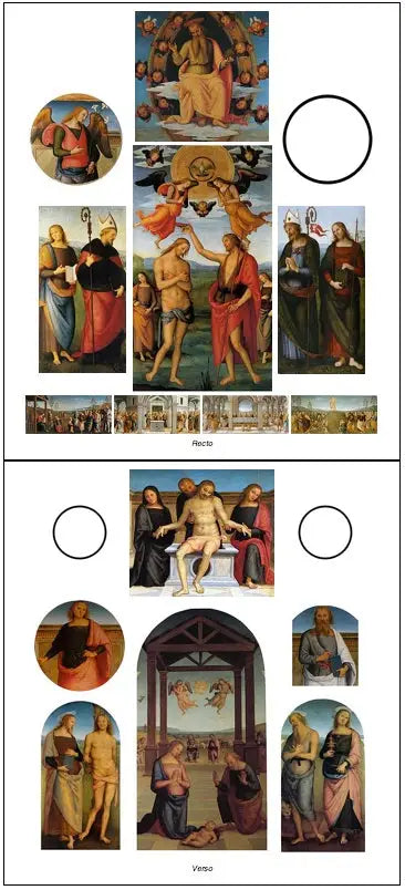 Polyptyk af Sant'Agostino - Pietro Perugino