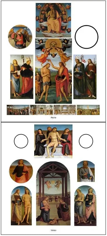 Polyptyk af Sant'Agostino - Pietro Perugino