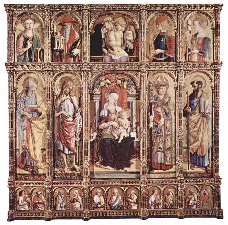 Polyptyk af Sant'Emidio - Carlo Crivelli