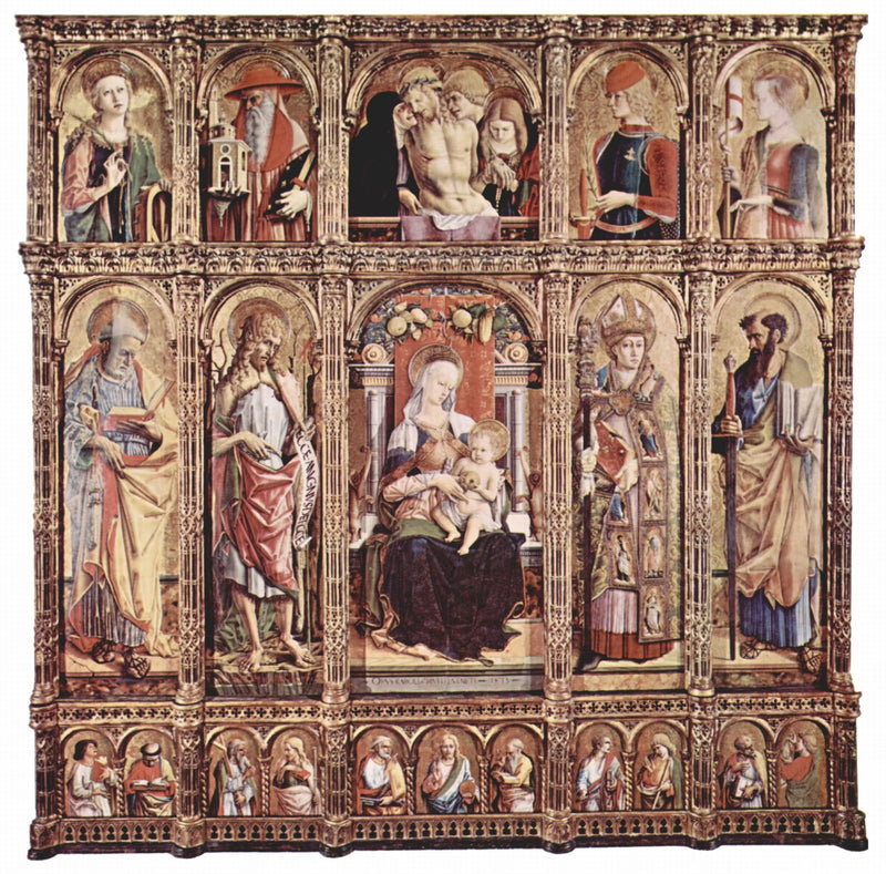 Polyptyk af Sant'Emidio - Carlo Crivelli