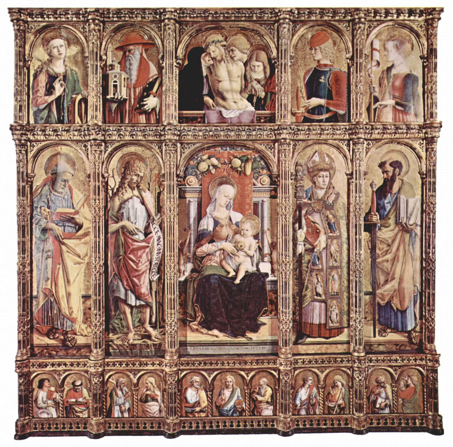 Polyptyk af Sant'Emidio - Carlo Crivelli