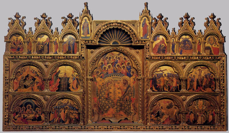 Polyptyk af Santa Chiara - Paolo Veneziano