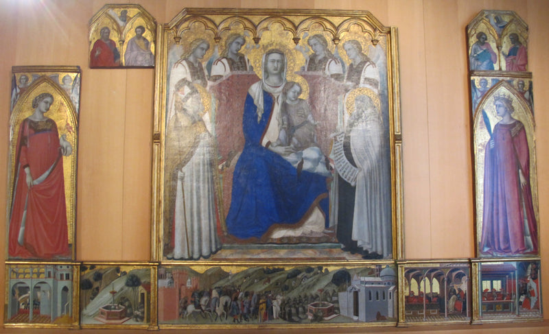 Polyptyk af Carmes - Pietro Lorenzetti