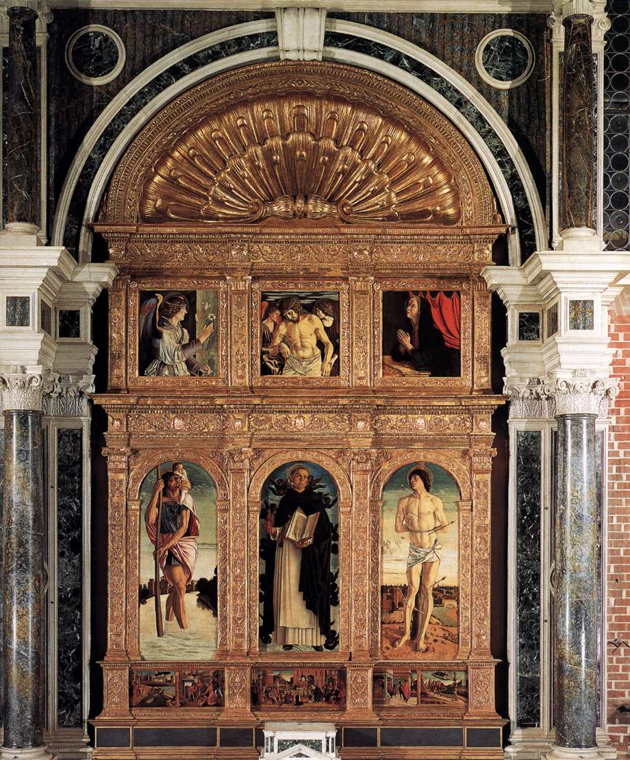 Polyptyque Saint Vincent Ferrier - Giovanni Bellini - Alpha Reproduction