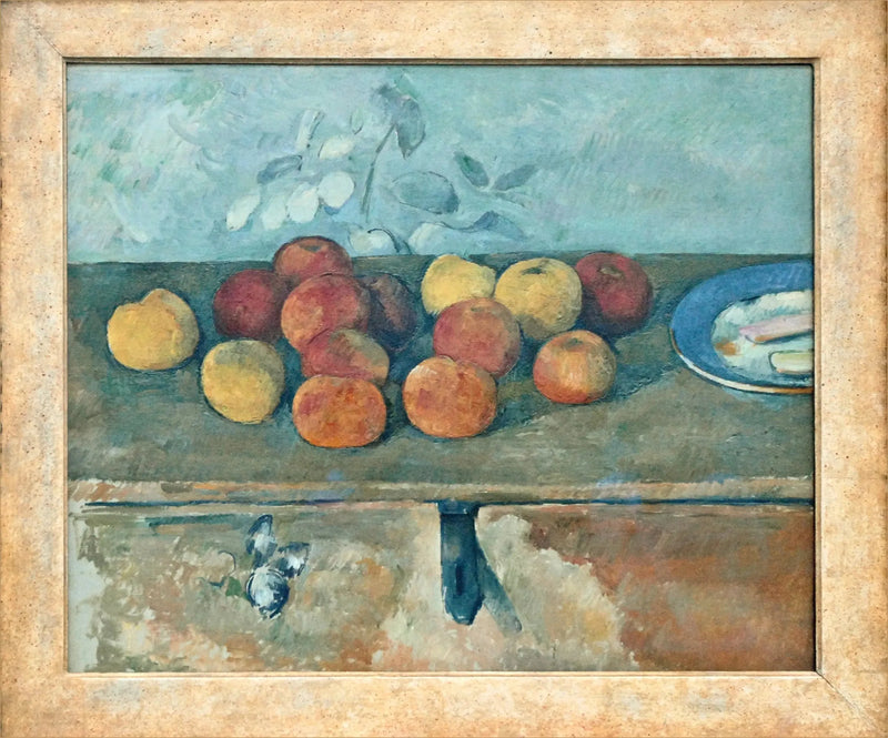 Æbler og småkager - Paul Cézanne