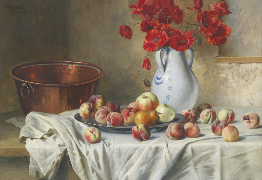 Pommes et coquelicots – Max Ebersberger