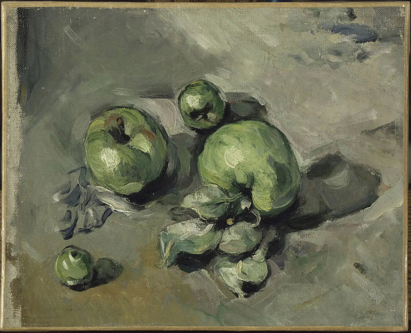 Grønne æbler - Paul Cézanne