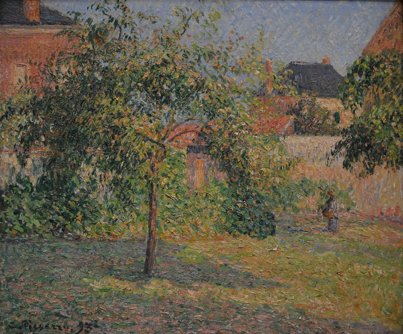 Æbletræ i engen, Éragny - Camille Pissarro