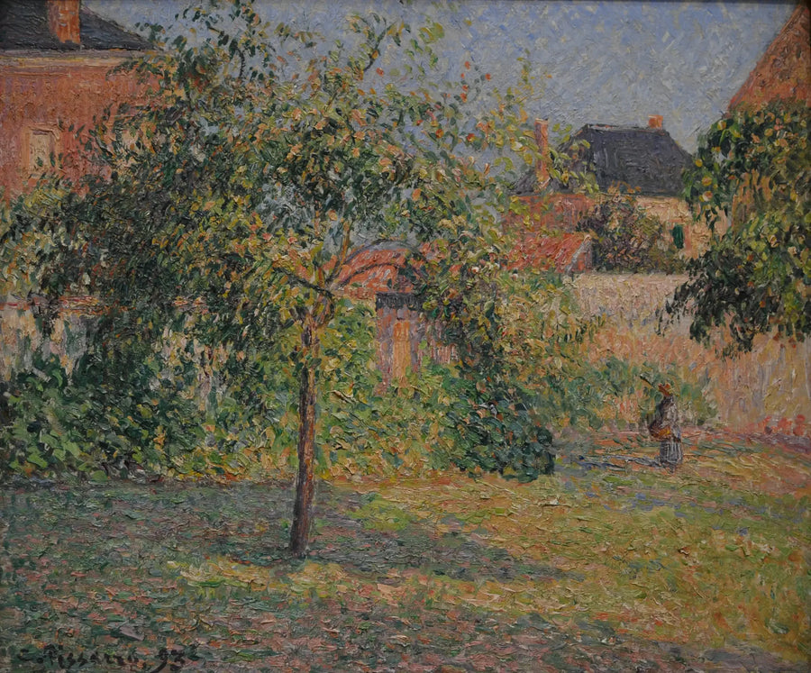 Æbletræ i engen, Éragny - Camille Pissarro