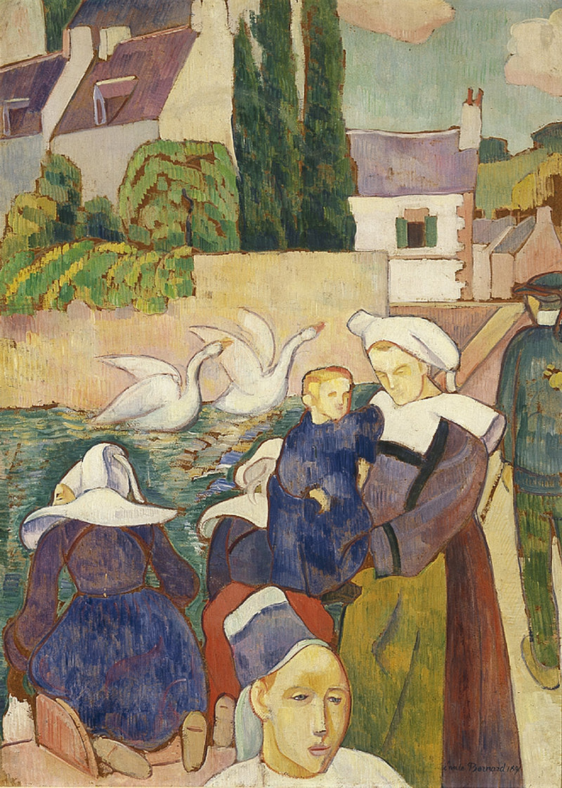 Pont til Pont-Aven - Émile Bernard