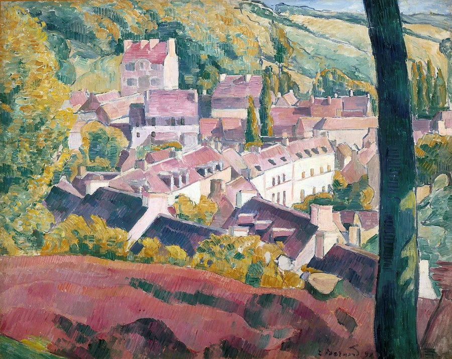 Pont-Aven set fra Bois d'Amour - Émile Bernard