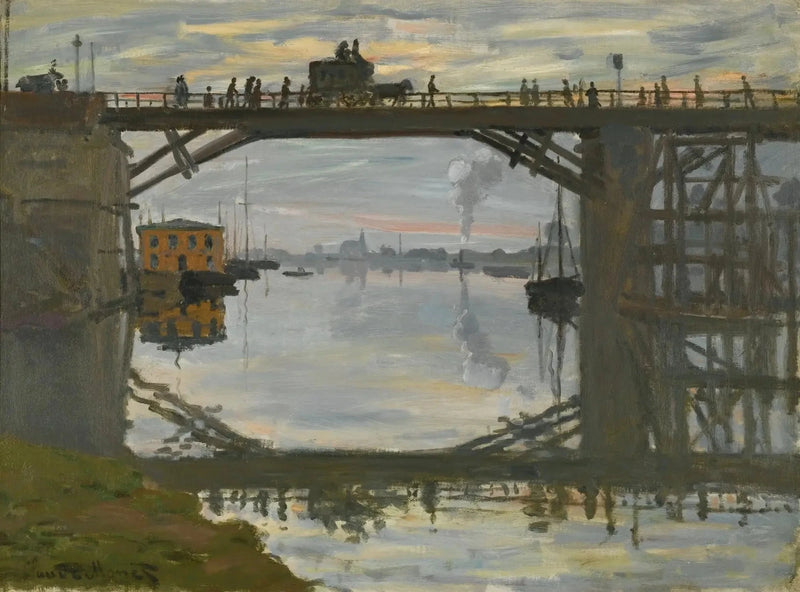 Træbroen W195 - Claude Monet