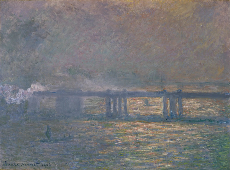 Charing-broen - Claude Monet