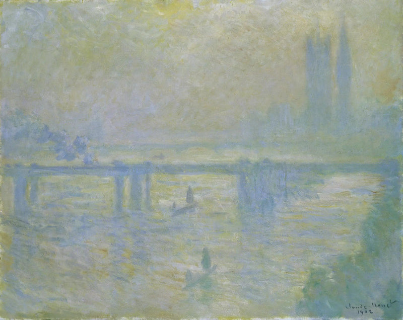 Charing-broen - Claude Monet