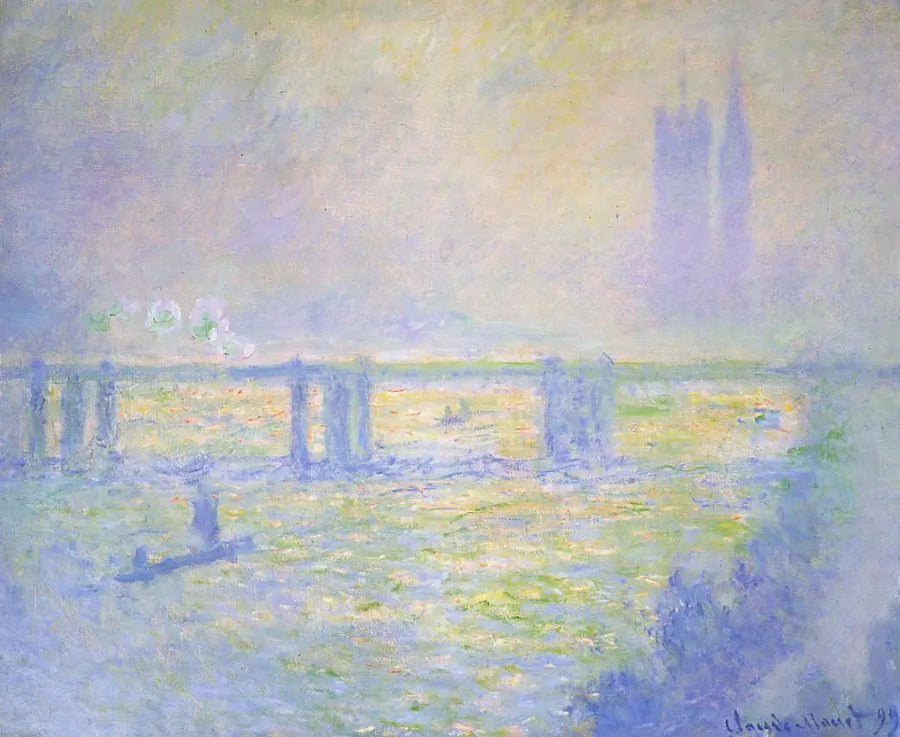 Charing-broen - Claude Monet