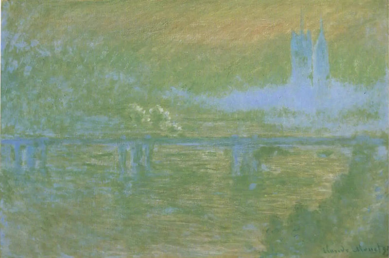 Charing-broen - Claude Monet
